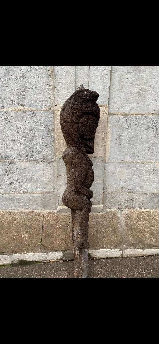 Vanuatu Fern Sculpture Oceanian Art Tribal Art Tribal Art-photo-4