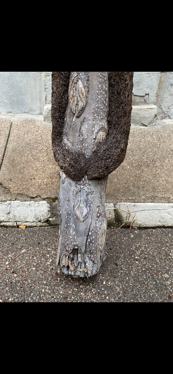 Vanuatu Fern Sculpture Oceanian Art Tribal Art Tribal Art-photo-3