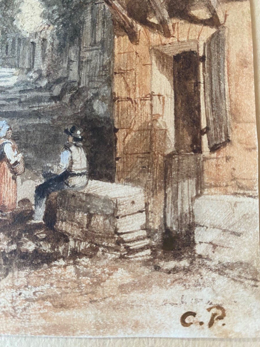 Camille Pissarro Aquarelle Venezuela Caracas -photo-3