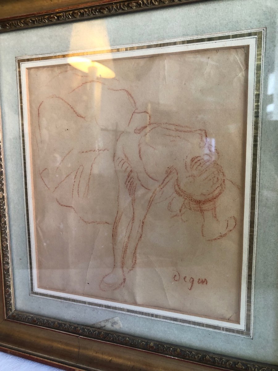 Sanguine Degas Drawing Great Painter Dancer -photo-2