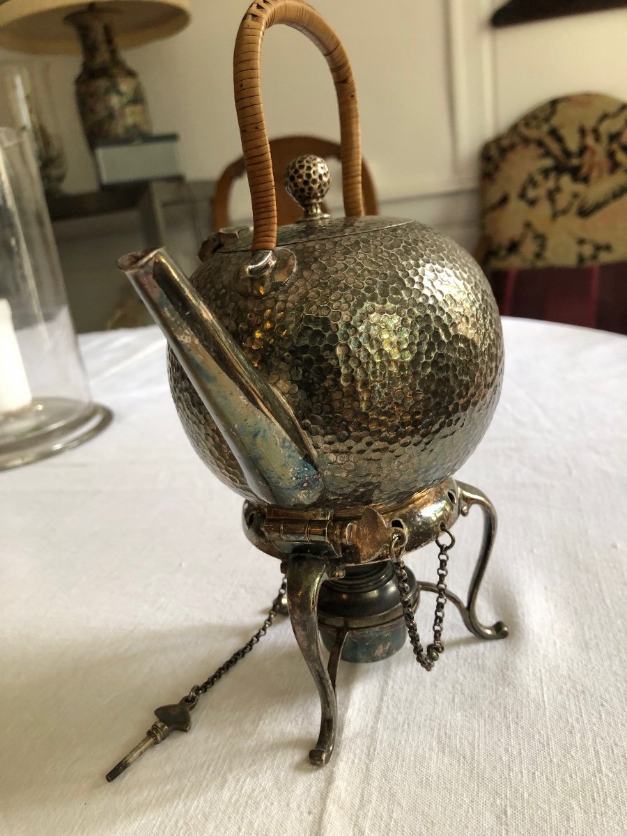 Linton Hammered Teapot United Kingdom England Tea -photo-3
