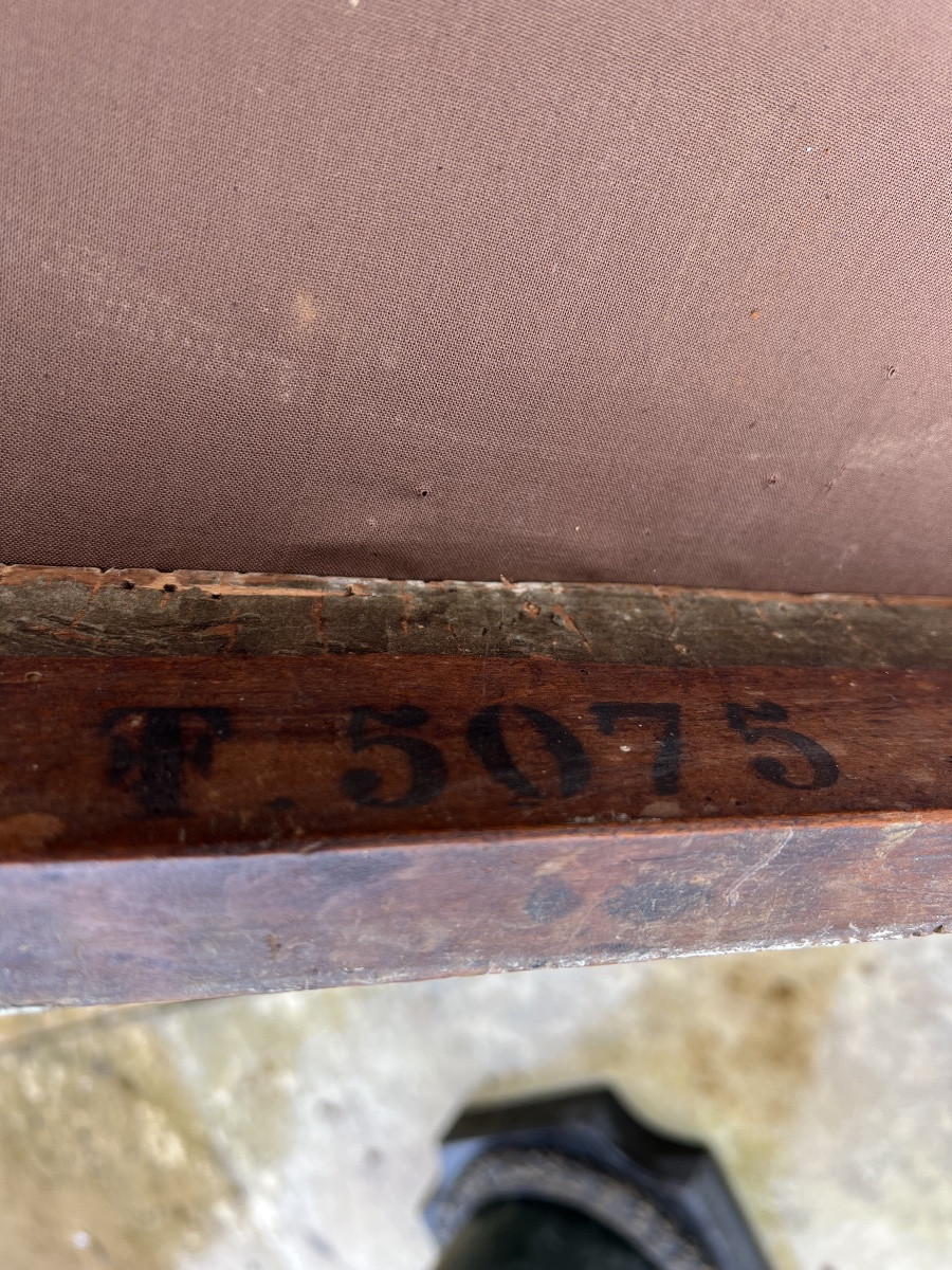 Chairs From The Tuileries Palace, National Furniture Inventory, 18th Century -photo-2