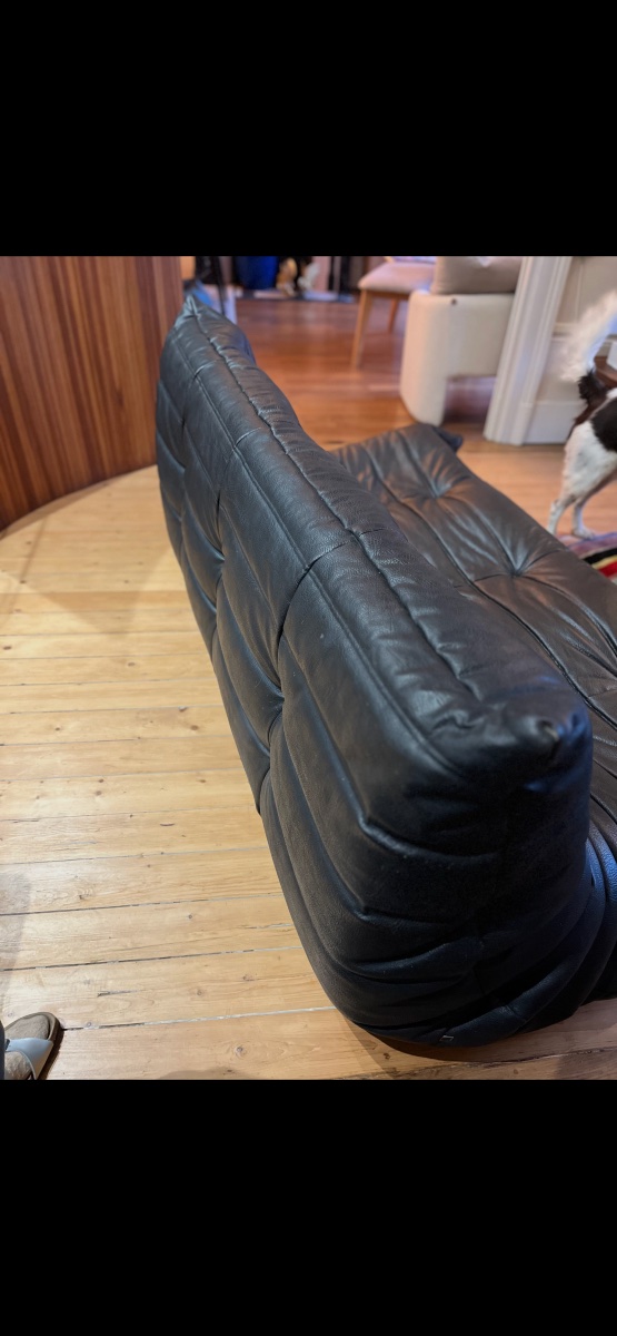 Michel ducaroy  canapé cuir Togo design art du XX ème art contemporain  -photo-3