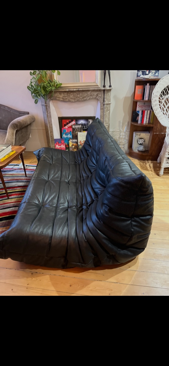 Michel ducaroy  canapé cuir Togo design art du XX ème art contemporain  