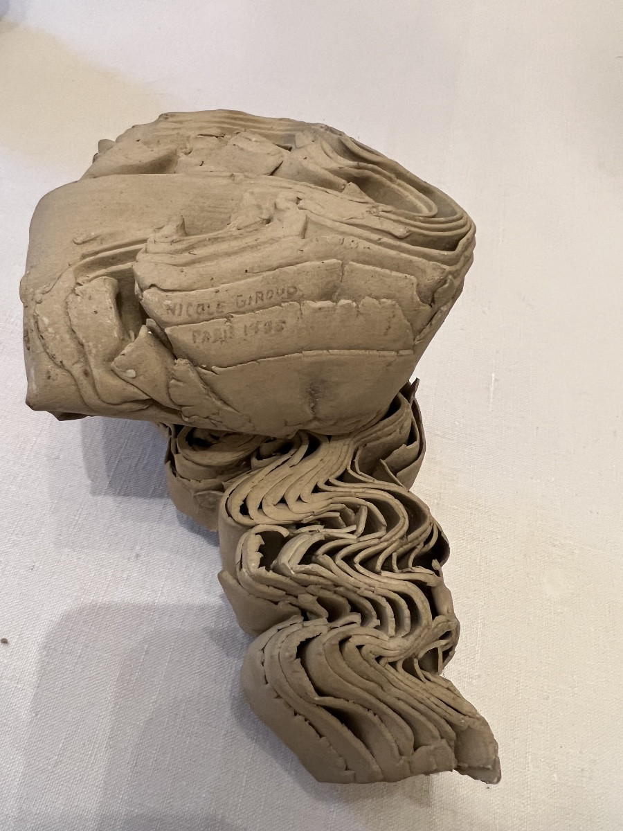 Nicole Giroud céramique céramiste design art du XX ème sculpture -photo-1