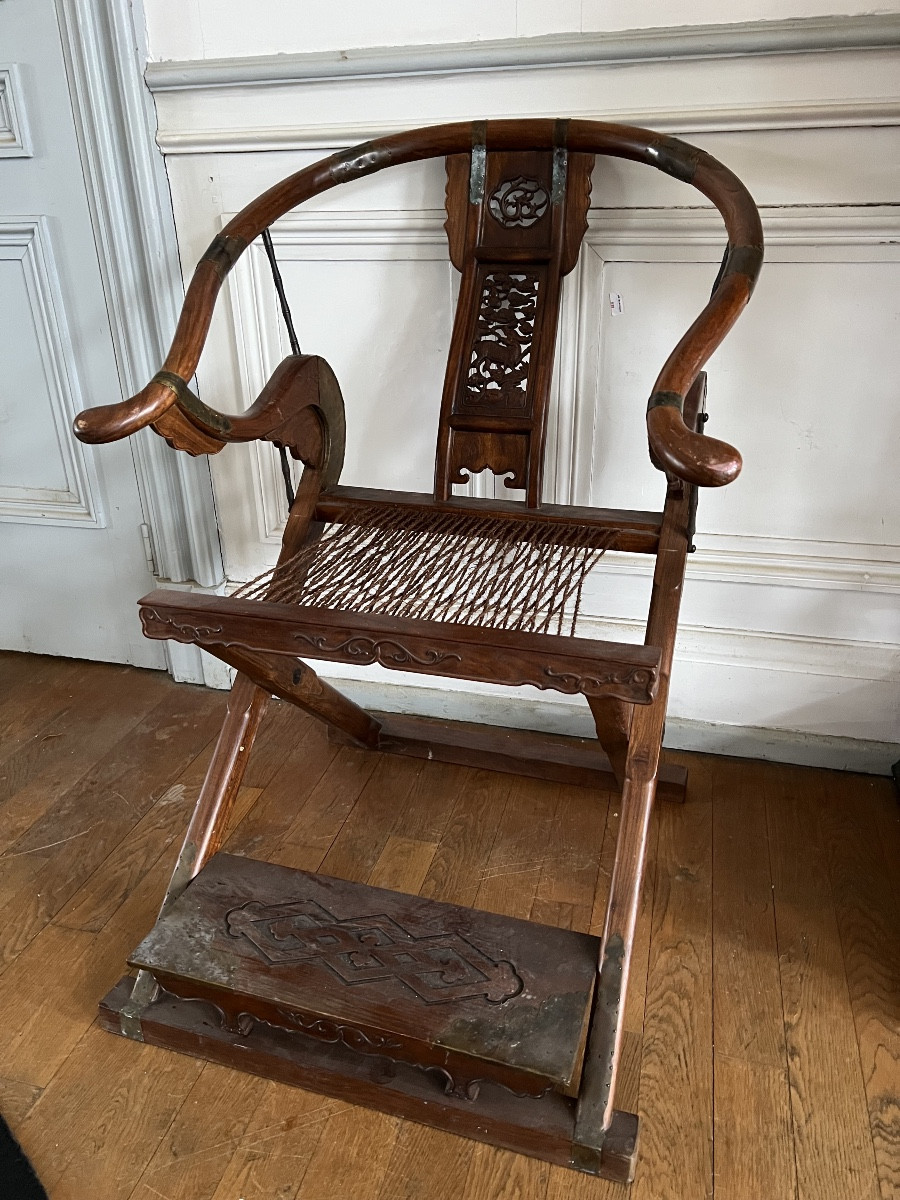 Fauteuil chinois Chine dynastieqing armchair asie