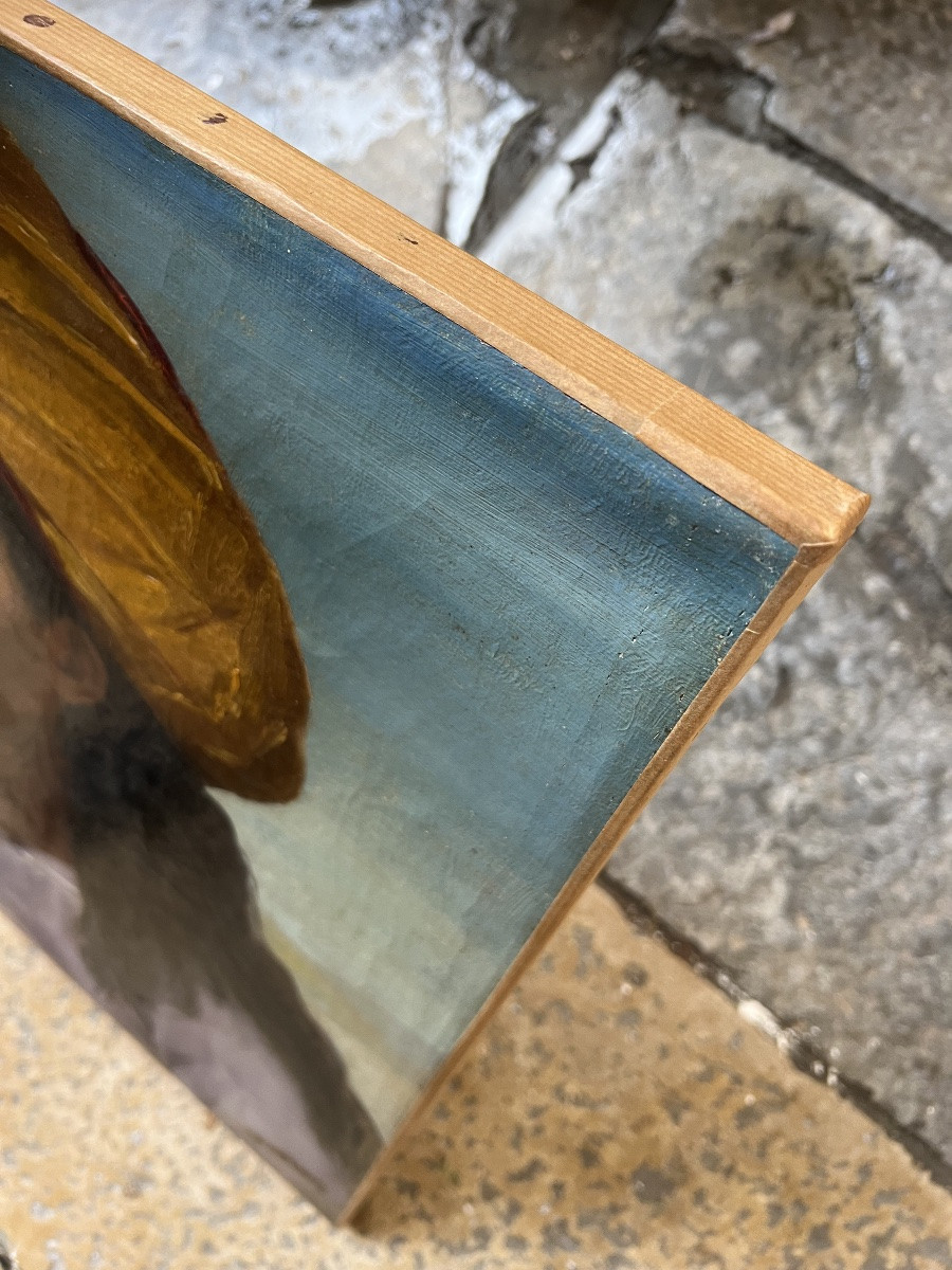 Indian Portrait Painting, Orientalist Style-photo-2