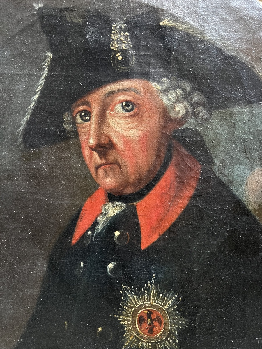 Portrait Painting Of Frederick II Of Prussia By Anton Graff-photo-4