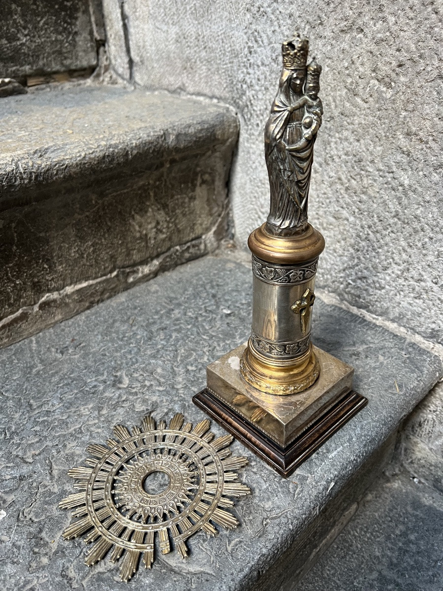 Virgin And Child, Virgin Of The Pillar Of Zaragoza, Silverware, Religion-photo-1