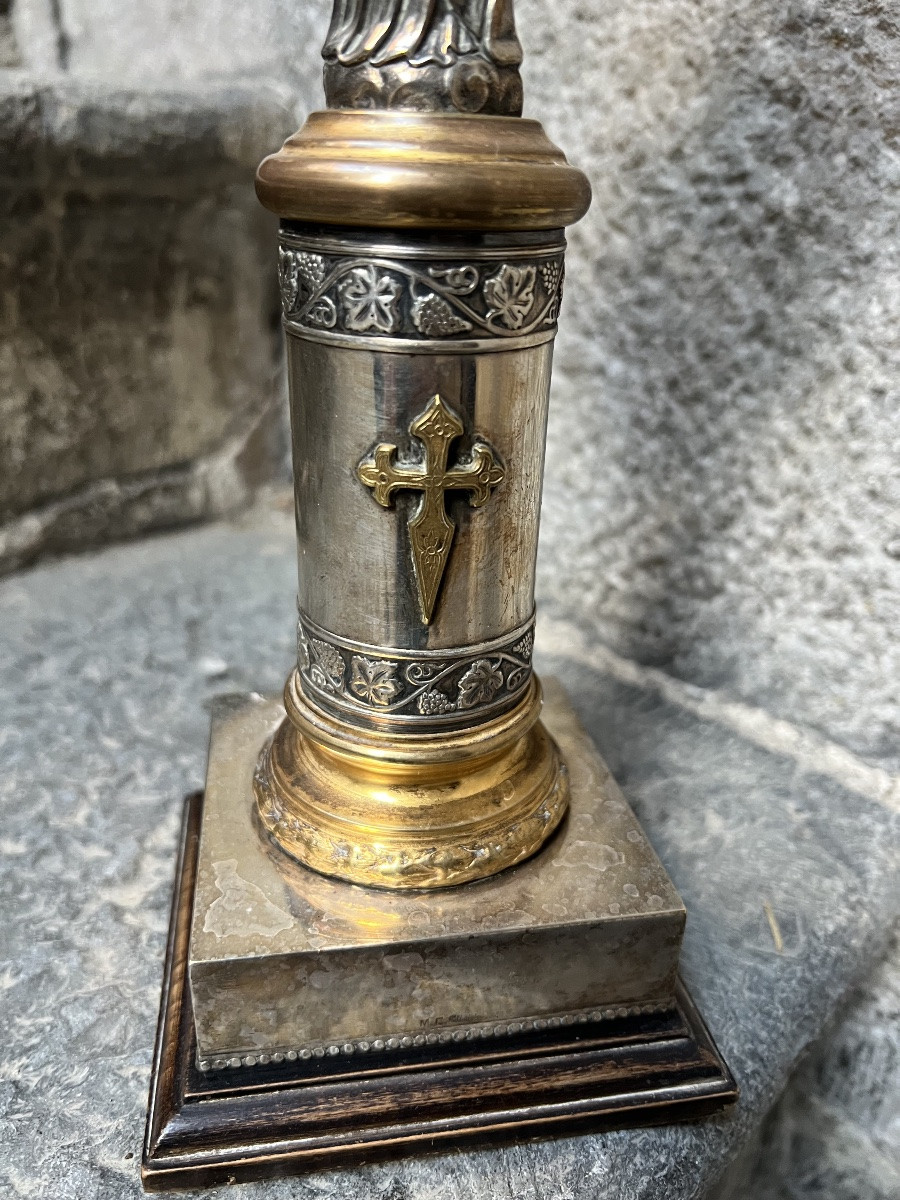 Virgin And Child, Virgin Of The Pillar Of Zaragoza, Silverware, Religion-photo-4