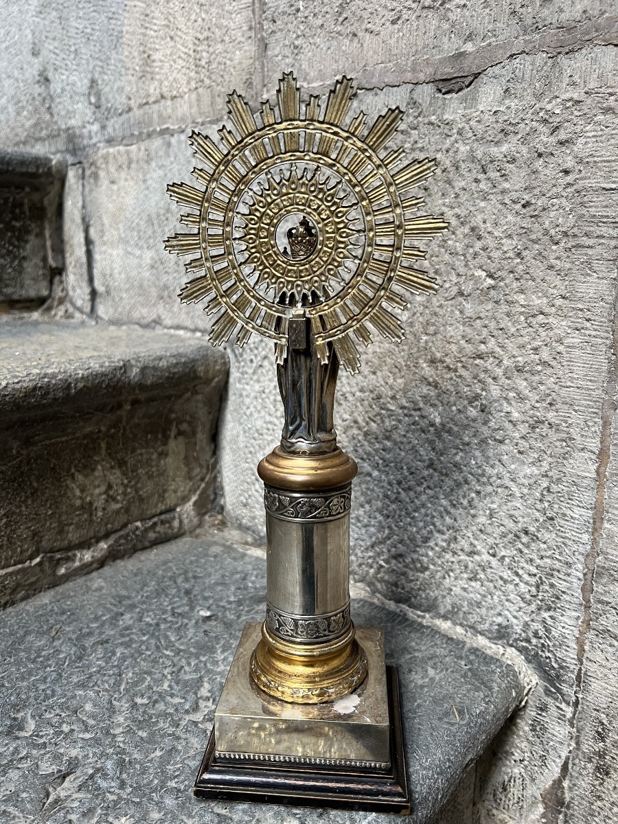 Virgin And Child, Virgin Of The Pillar Of Zaragoza, Silverware, Religion-photo-5