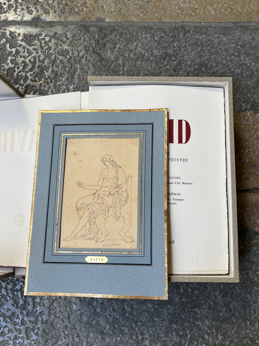 Deluxe Edition Box Set Jacques Louis David Drawing Book Raoul Solar-photo-1