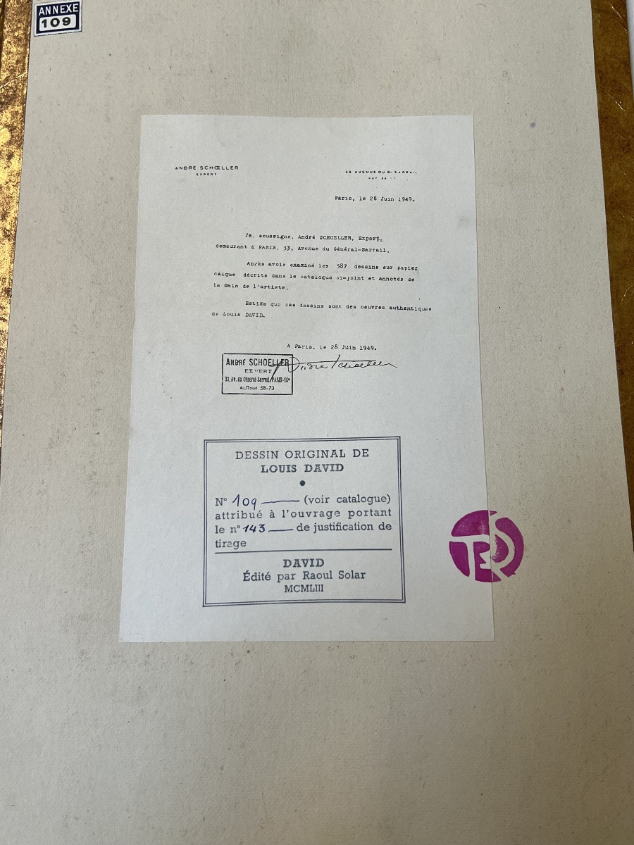 Deluxe Edition Box Set Jacques Louis David Drawing Book Raoul Solar-photo-3