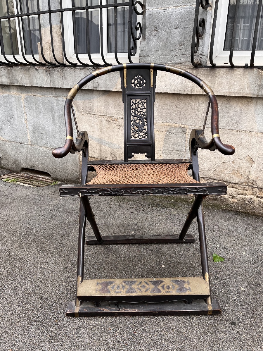 Armchair fauteuil chinois Asie mobilier asiatique chine