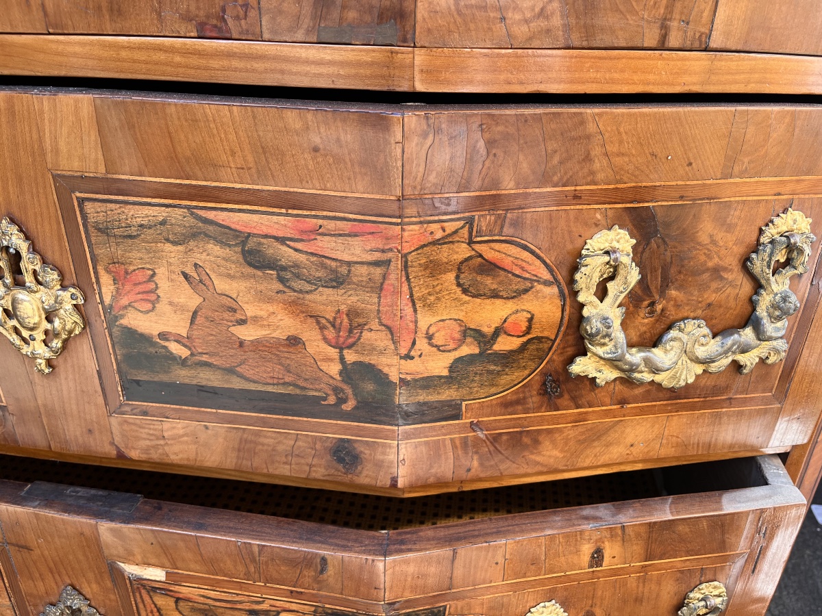 18th-century Chest Of Drawers From Eastern Lorraine -photo-8