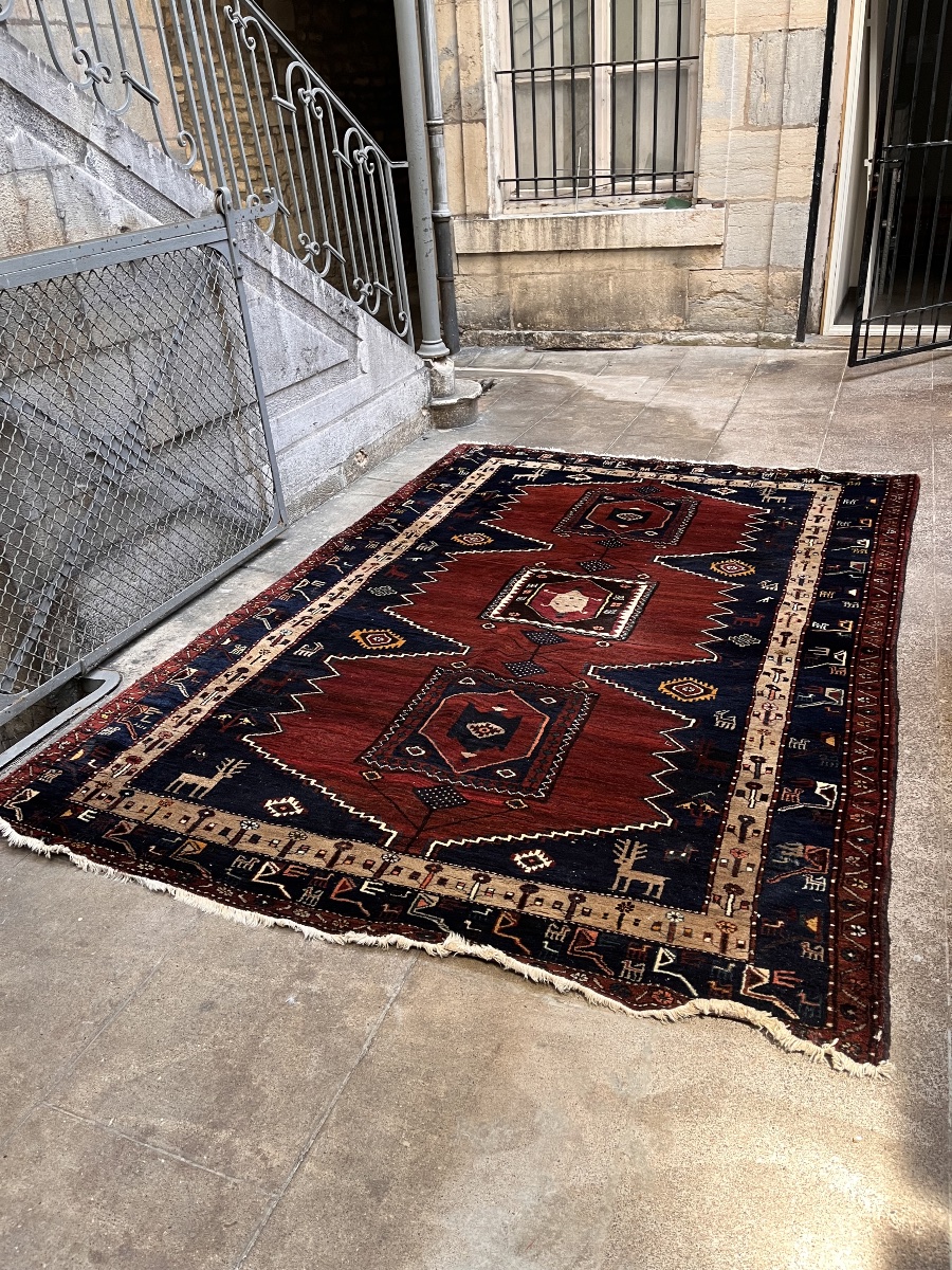 Handmade Qashqai Rug (fars, Southwestern Iran) Khamseh -photo-1