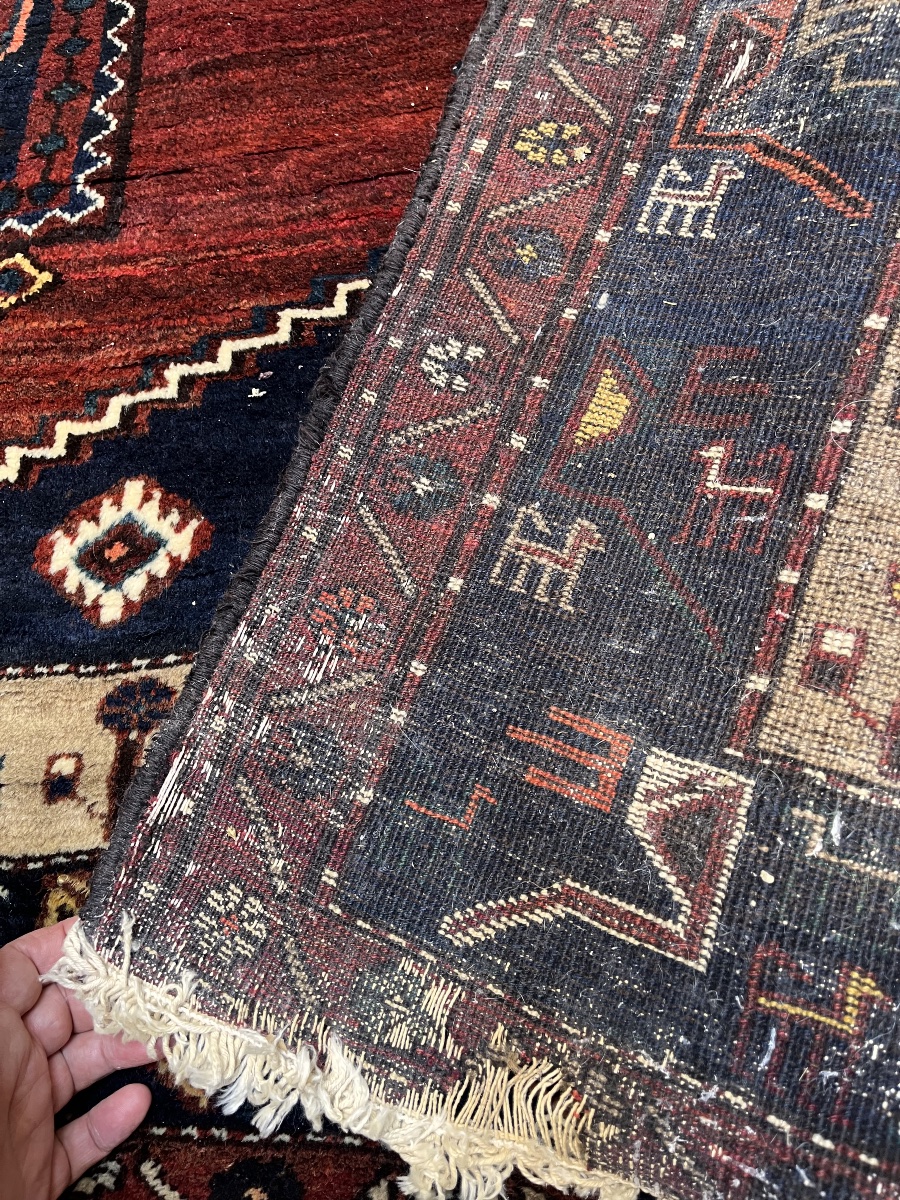 Handmade Qashqai Rug (fars, Southwestern Iran) Khamseh -photo-4