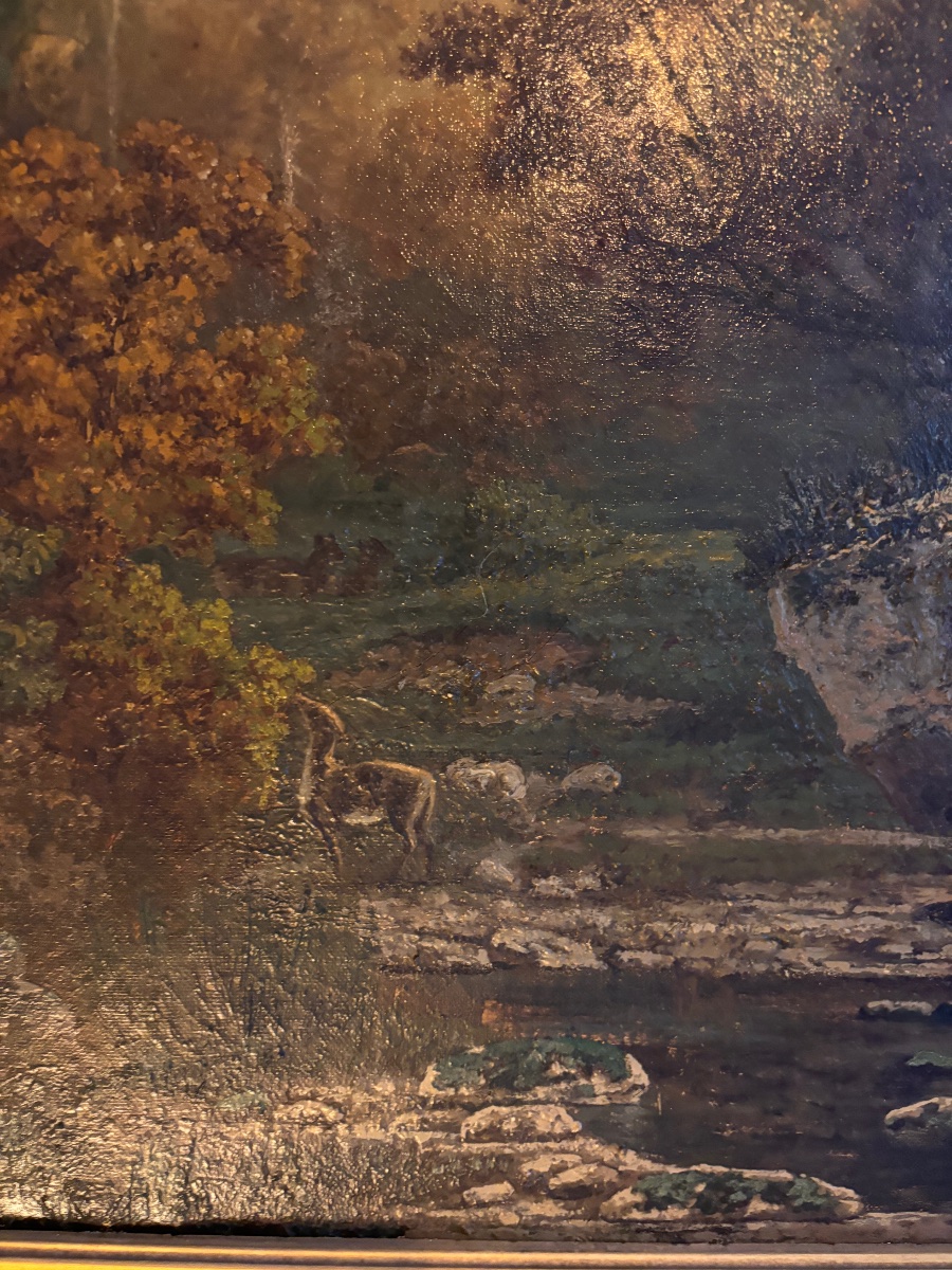 Victor Jeanneney, Landscape Painter From Besançon, 19th Century -photo-1