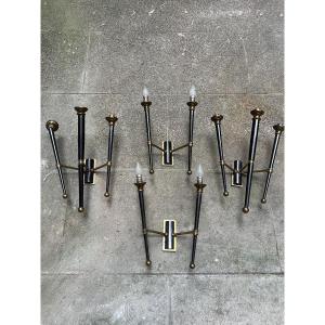 Appliques mural luminaires design année 1970 lampes éclairage 