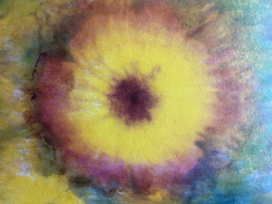 Bauhaus Painting By Klee And Kandinsky, Monogram Hp Painting By Hans Pfeiffer, 1907-1994-photo-4