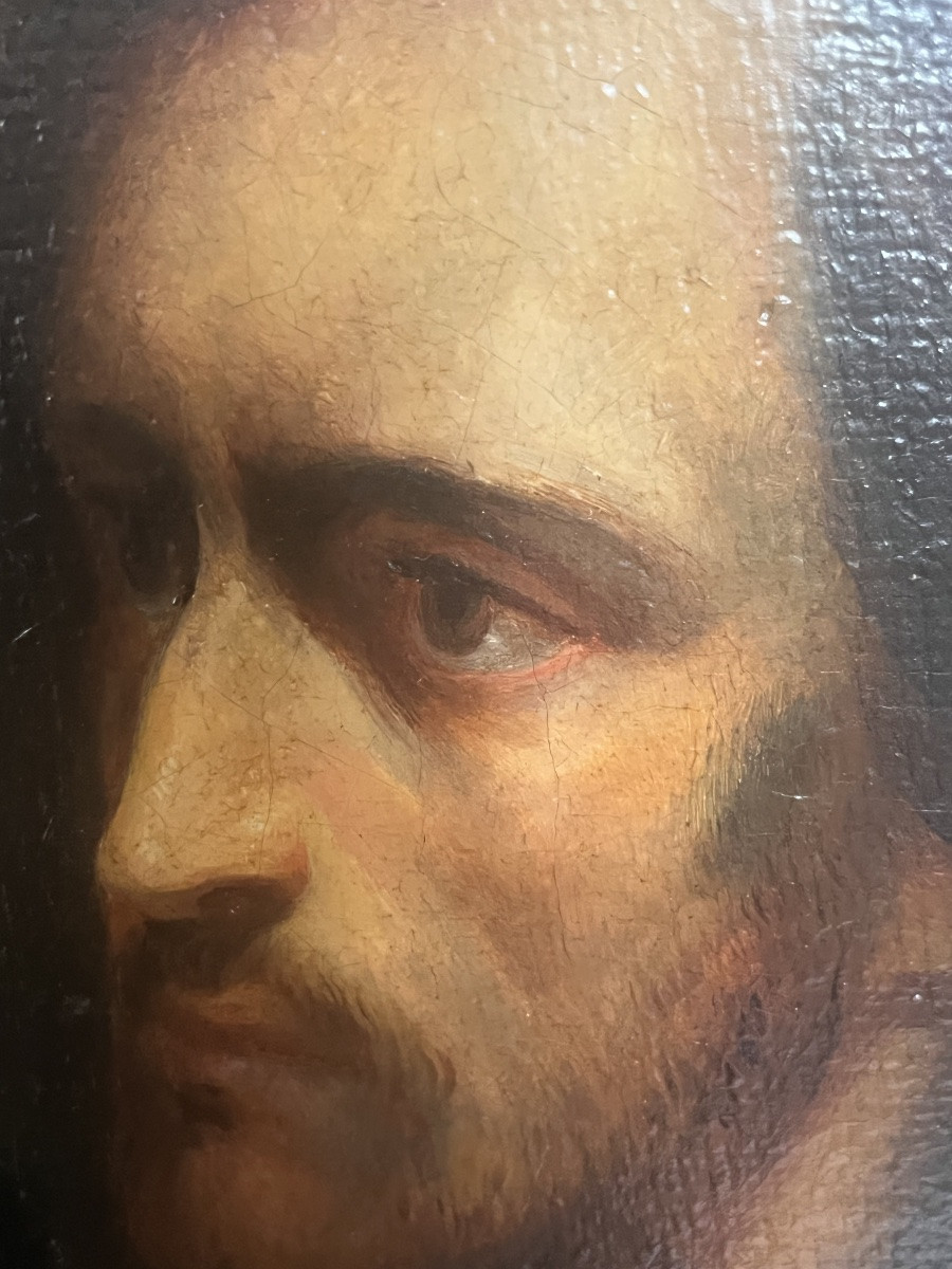 19th Century Romantic Painting Faust In His Study By Ary Scheffer-photo-6