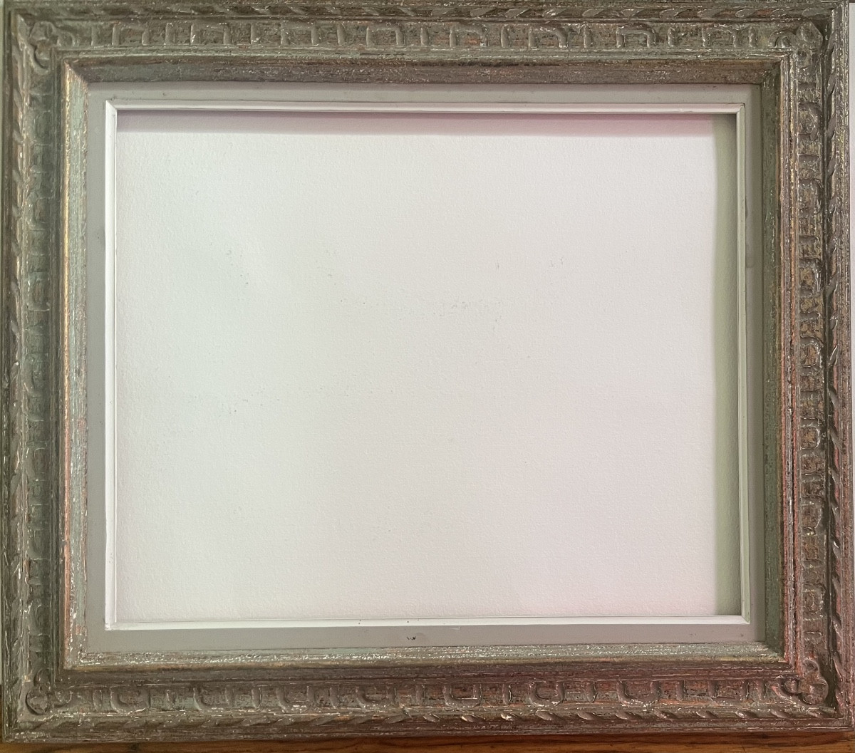 Cadre ancien Style bouche Montparnasse pour châssis standard 8 F feuillure 46 cm x 38 cm