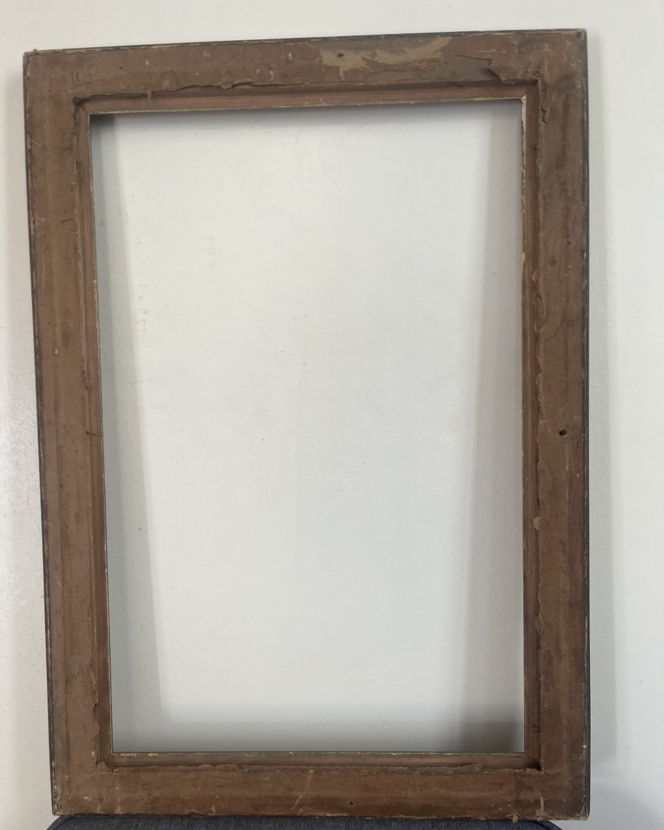 Vintage 1930s Art Deco Frame, Standard Size 10p, 55cm X 38cm. Good Condition. -photo-3