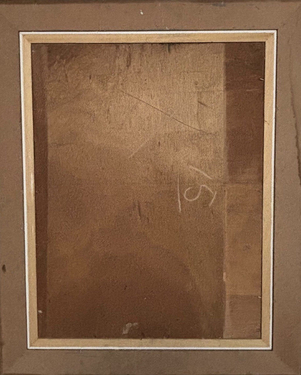 Painting Of A View Of Paris At Night, Ménilmontant. Expressionist Painting Signed Léon Schwartz Abrys.-photo-2