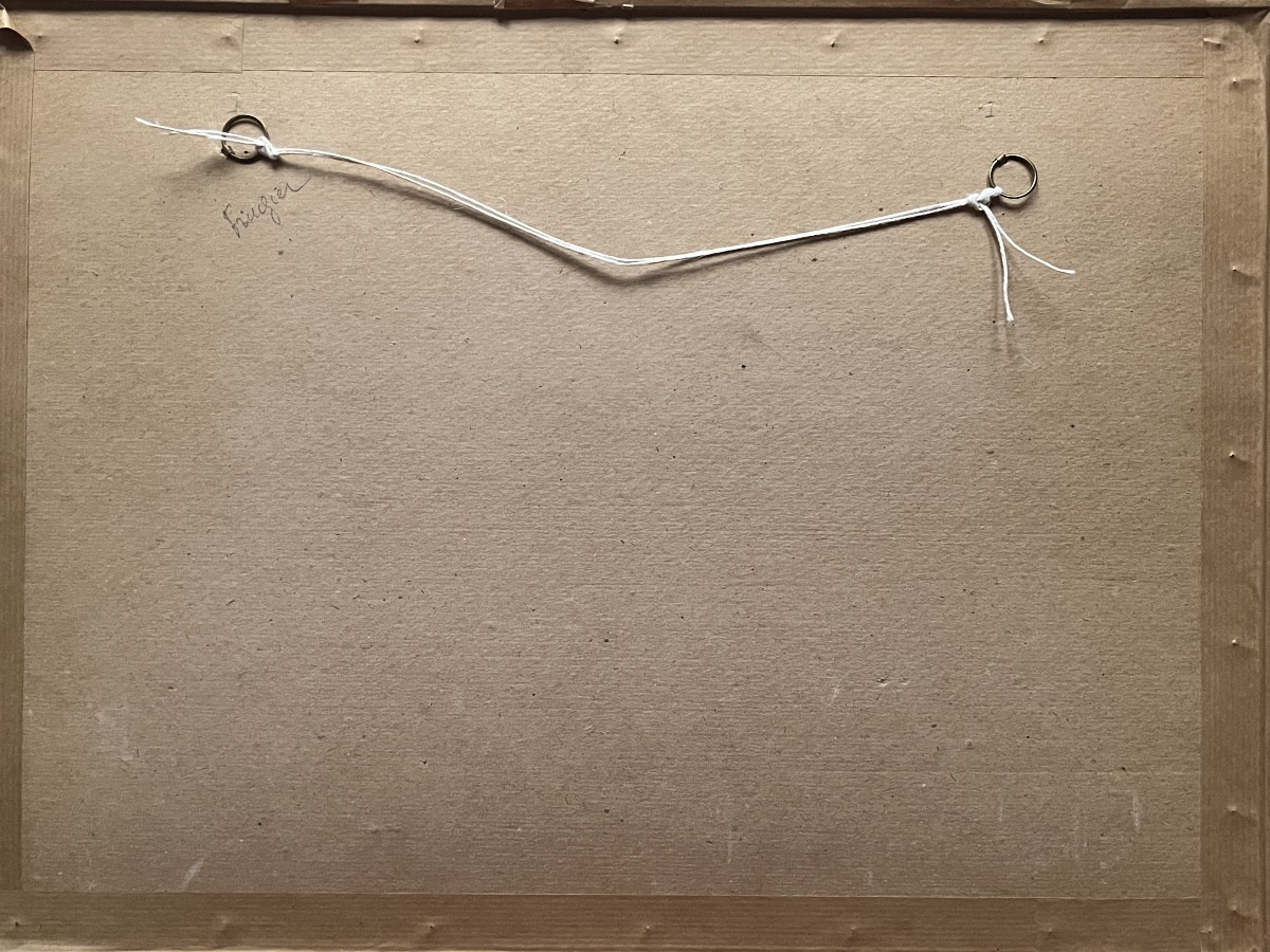 Tableau aquarelle UK paysage signé J Ulric Walmsley 1860-1954-photo-4