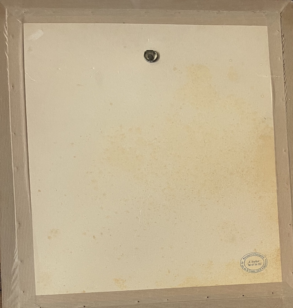 Antique Painting, Portrait Of A Child, Watercolor, Signed Jean Helleu (1894-1985) -photo-3