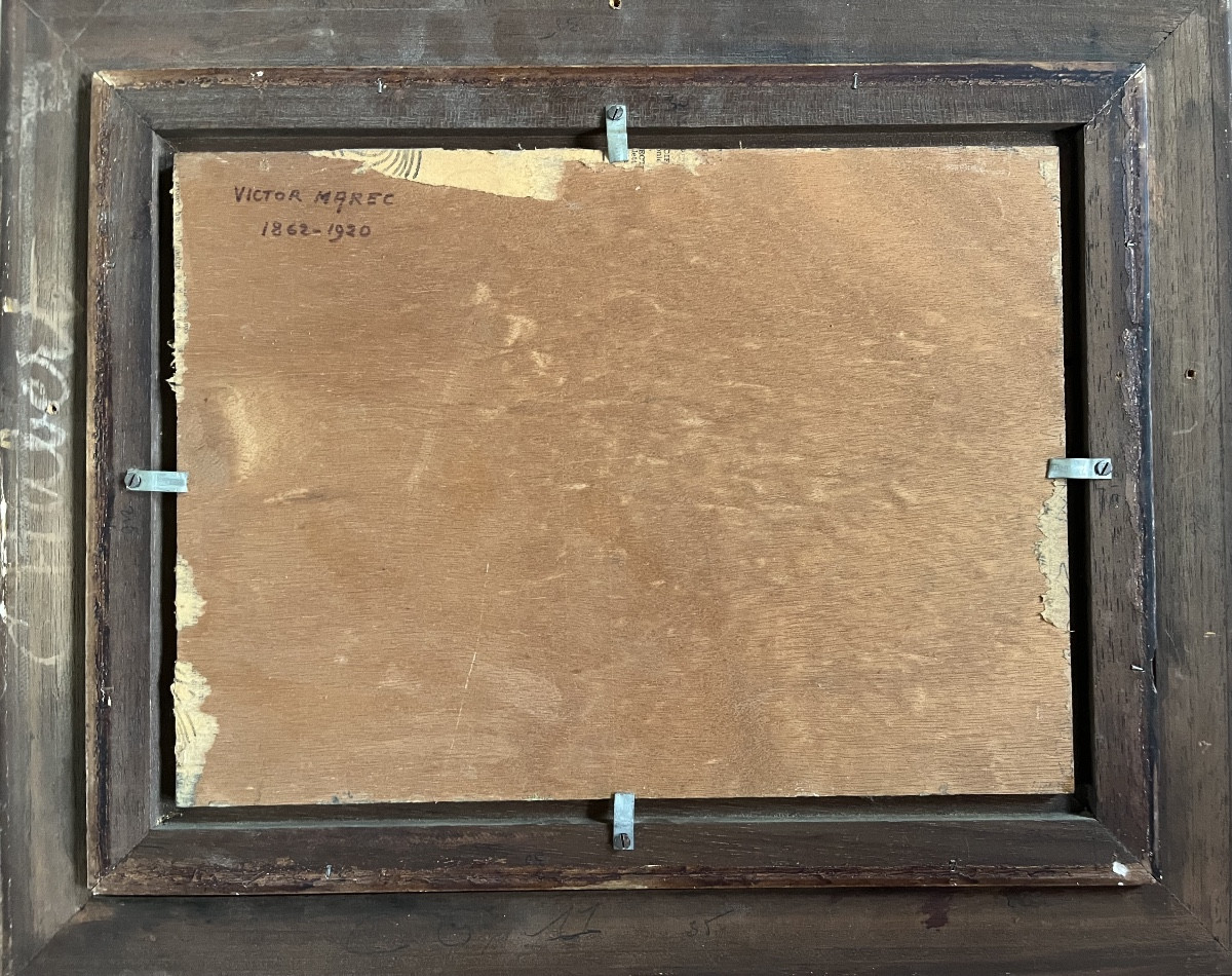 Impressionist Painting, Horse-drawn Carriage, Countryside Landscape, Anonymous Painting. -photo-3