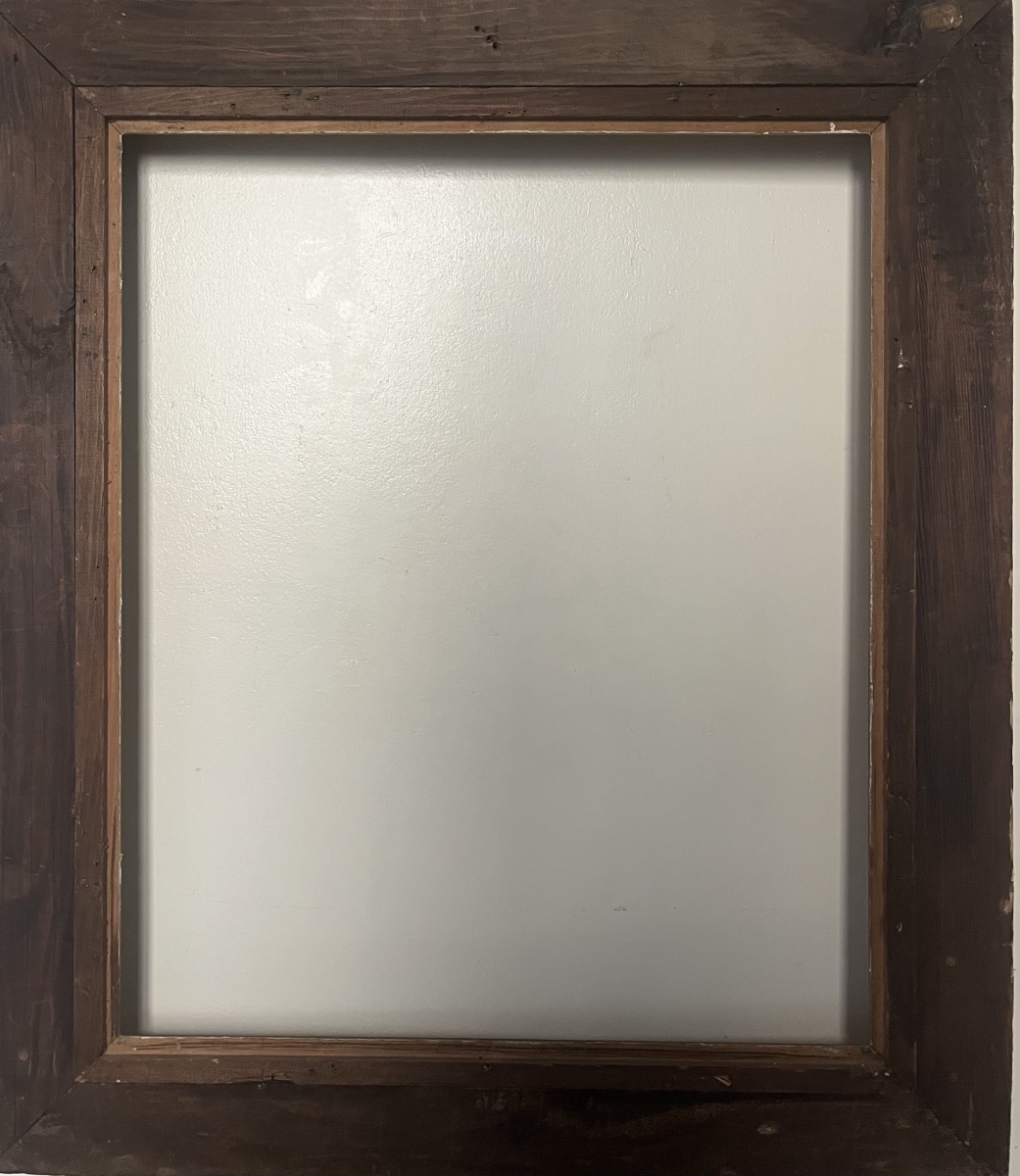1930s Montparnasse Wooden Frame, Standard 15 F Size, 65 Cm X 54 Cm -photo-3