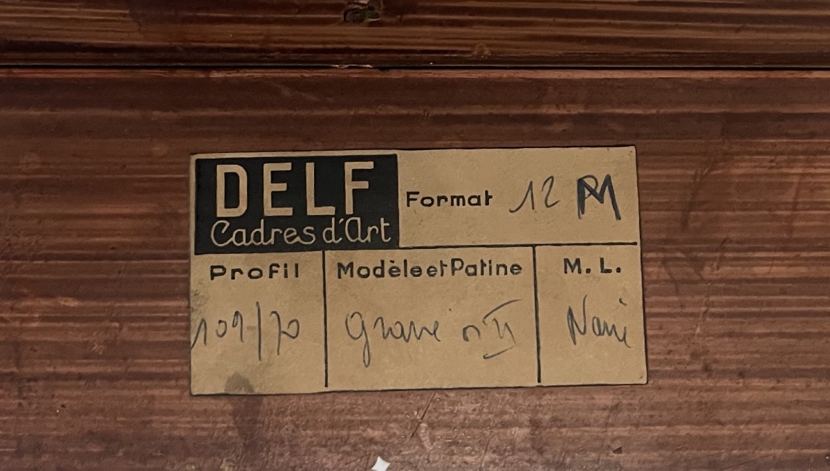 Delf Frame, Standard Marine Size 12 M: 61 Cm X 38 Cm -photo-4