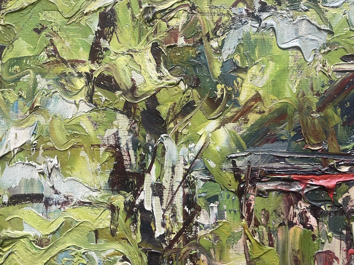 Tableau Paris vue de Montmartre entourage Gen Paul peinture  signée Georges Berger -photo-3