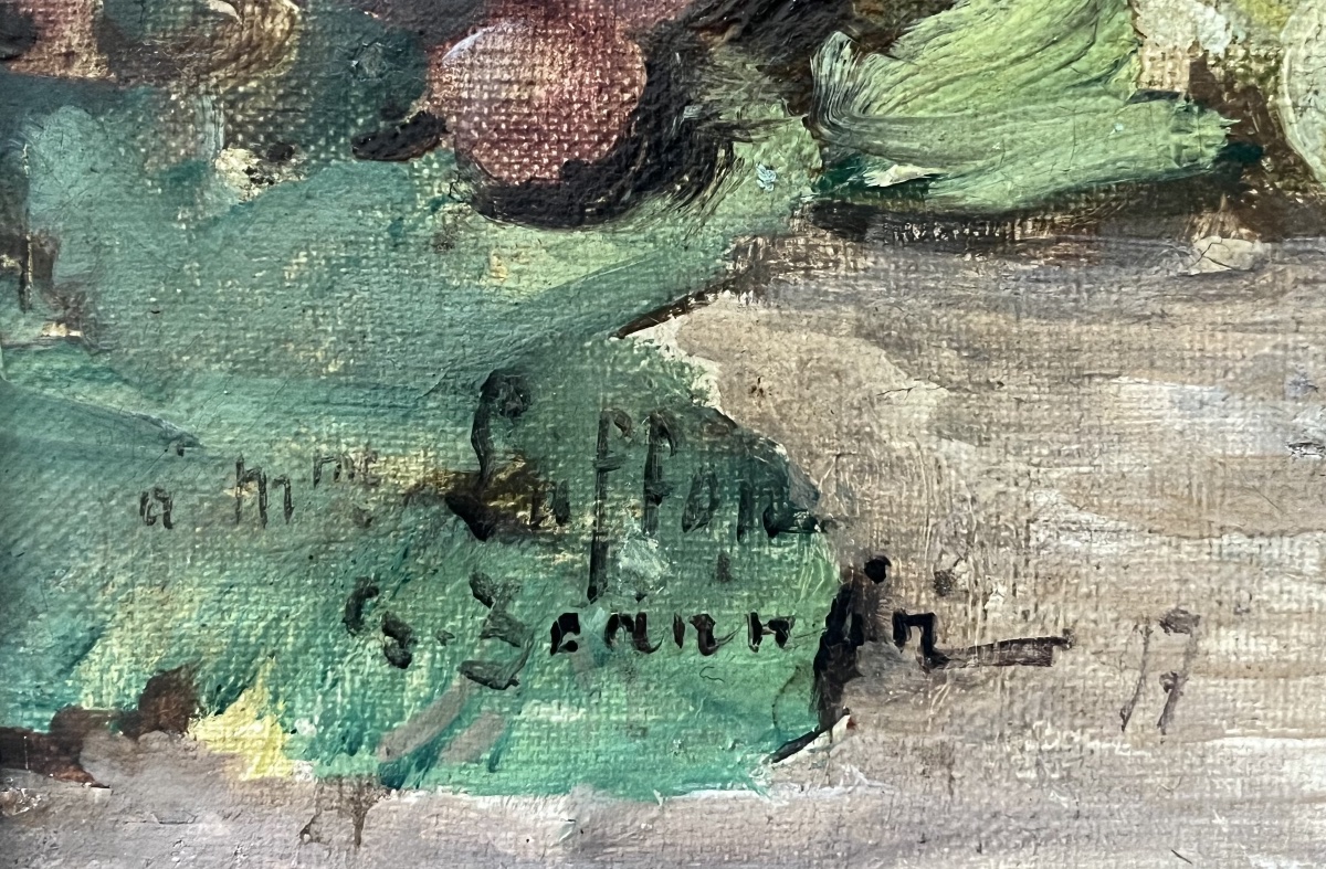 Still Life Painting Featuring Fruit, Signed By Georges Jeannin (1841–1925)-photo-2