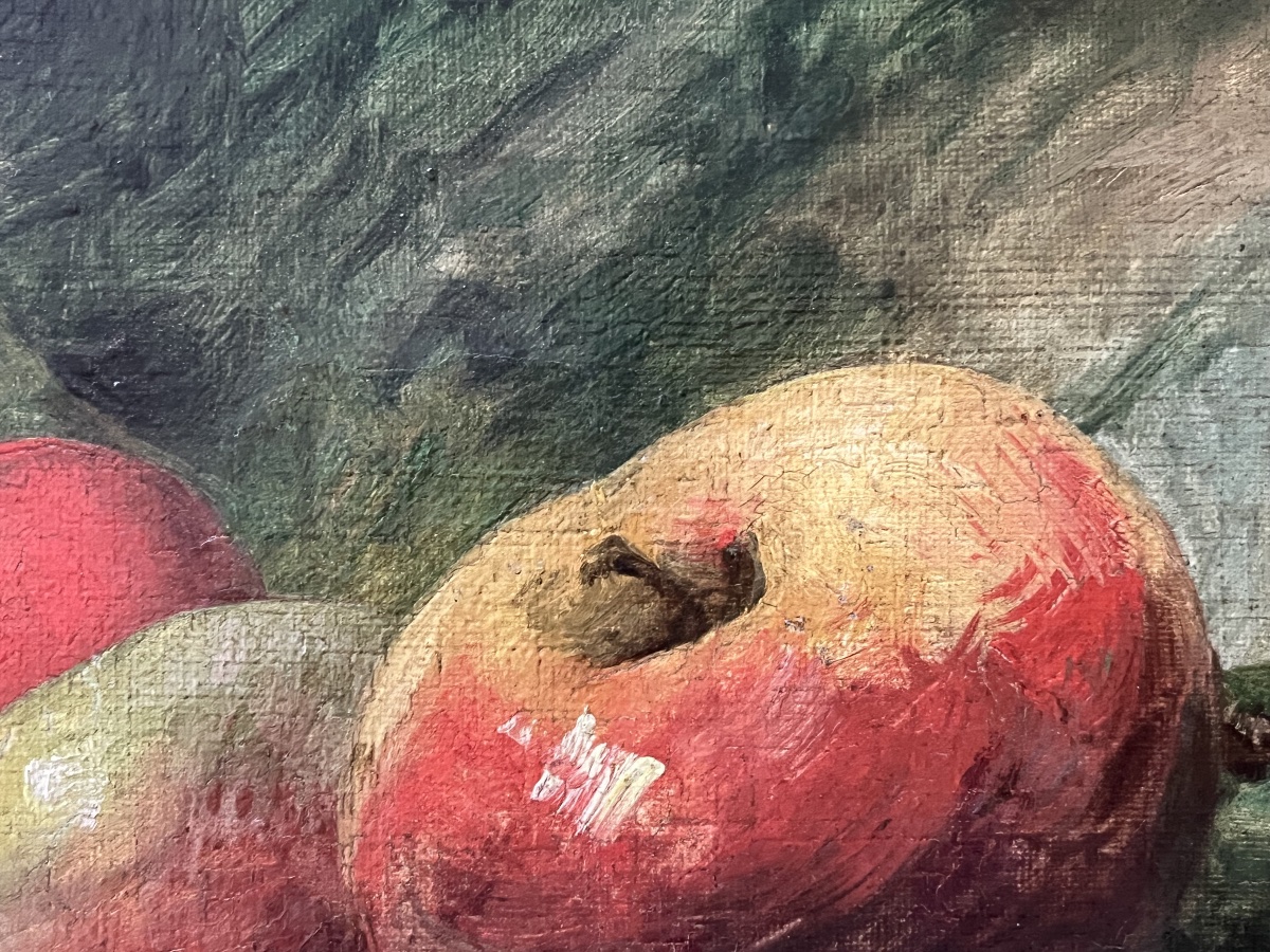 Still Life Painting Featuring Fruit, Signed By Georges Jeannin (1841–1925)-photo-1