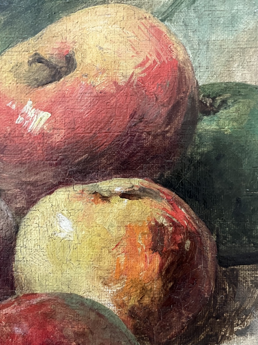 Still Life Painting Featuring Fruit, Signed By Georges Jeannin (1841–1925)-photo-5