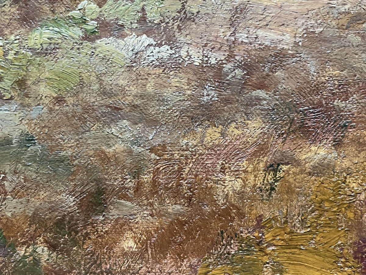 Painting: Italy (italia) — Southern Landscape, Signed By Emilio Filippini (1870–1938)-photo-5