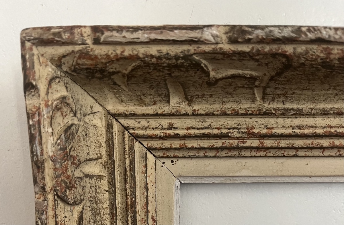 Vintage Montparnasse Frame From The 1950s, Standard 8 F Size, 46 Cm X 38 Cm-photo-3