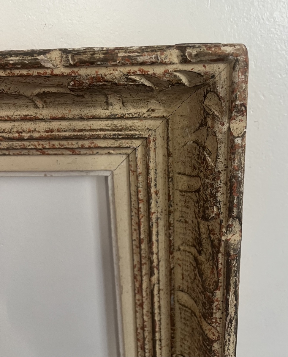 Vintage Montparnasse Frame From The 1950s, Standard 8 F Size, 46 Cm X 38 Cm-photo-4