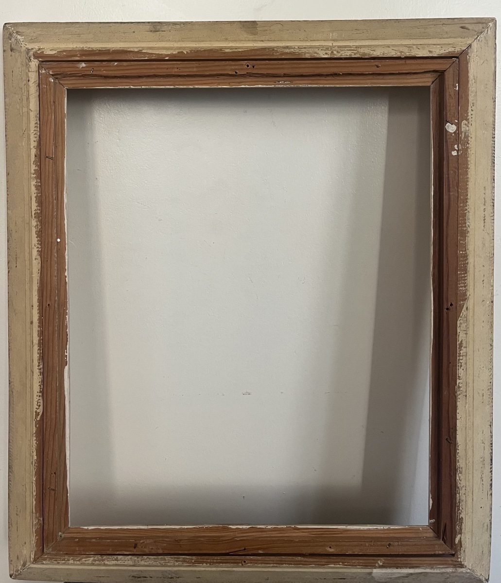 Vintage Montparnasse Frame From The 1950s, Standard 8 F Size, 46 Cm X 38 Cm-photo-2