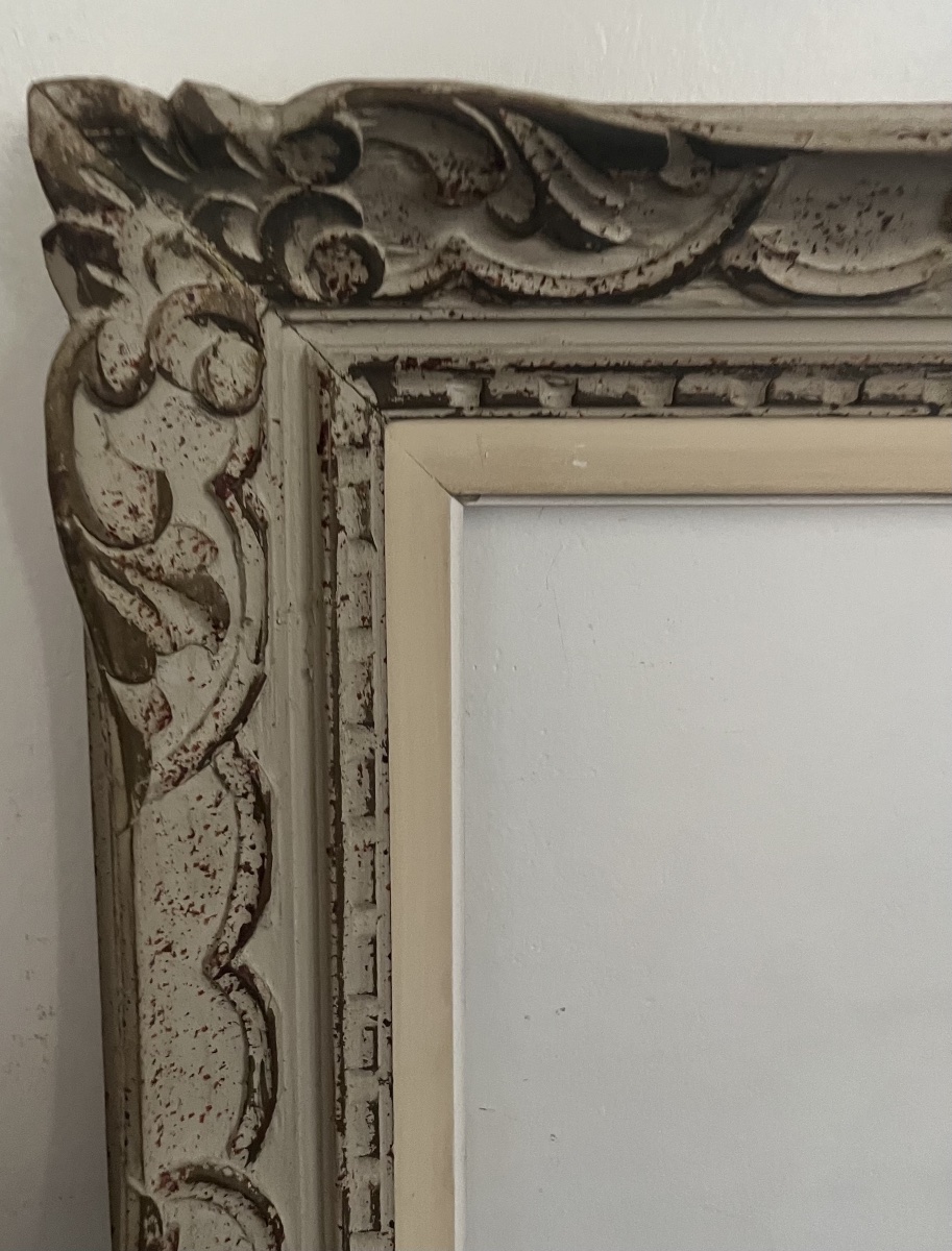 Vintage Montparnasse Frame From The 1950s For Standard 10 F Size: 55 Cm X 46 Cm-photo-2