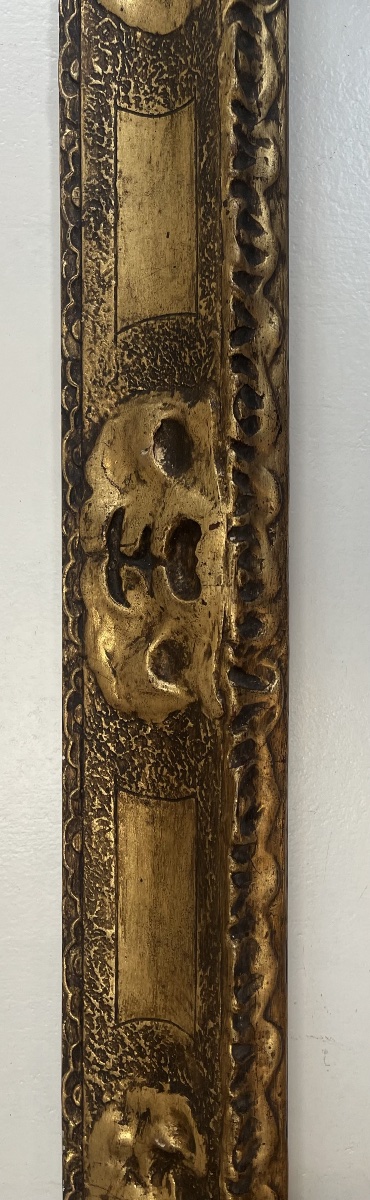 Antique Renaissance-style Frame, Standard 20 F Size: 73 Cm X 60 Cm-photo-4