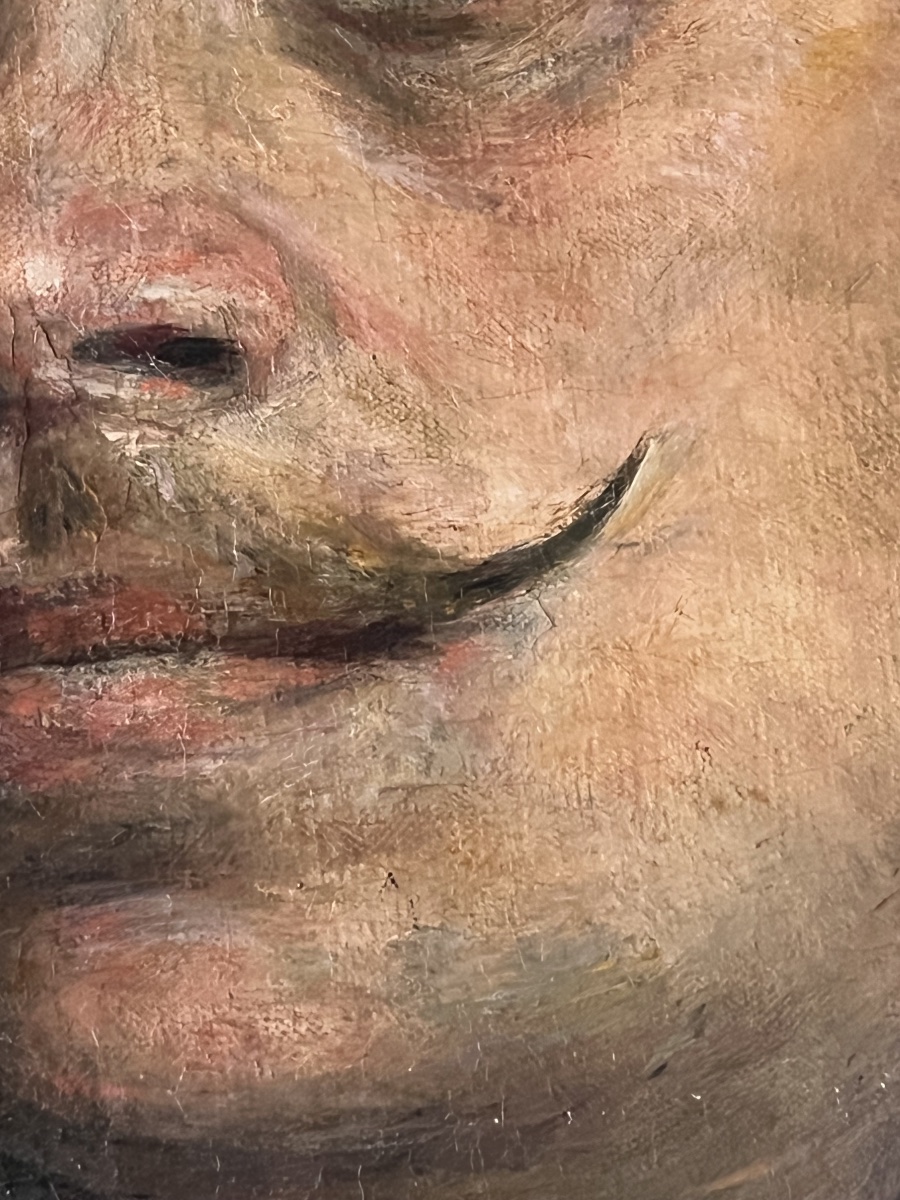 Painting XIX: An Elegant, Sophisticated Belle époque-style Painting With A Signature That Needs To Be Deciphered.-photo-2