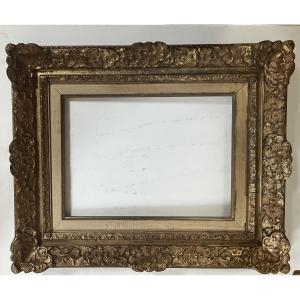 Cadre ancien Montparnasse style Louis XV format standard 33 cm x 24 cm 4F