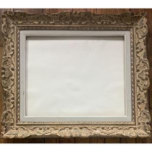 Cadre dit Montparnasse format standard 12 F feuillure 61 cm  x 50 cm. Tr&egrave;s bon &eacute;tat . 