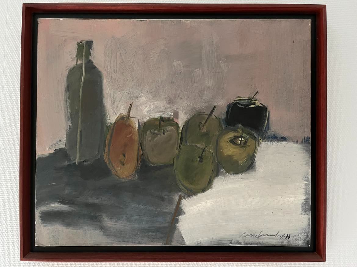 Charles Pierre-humbert (1920-1992) "still Life" Oil On Canvas Signed/dated 77, 65 X 54 Cm-photo-2