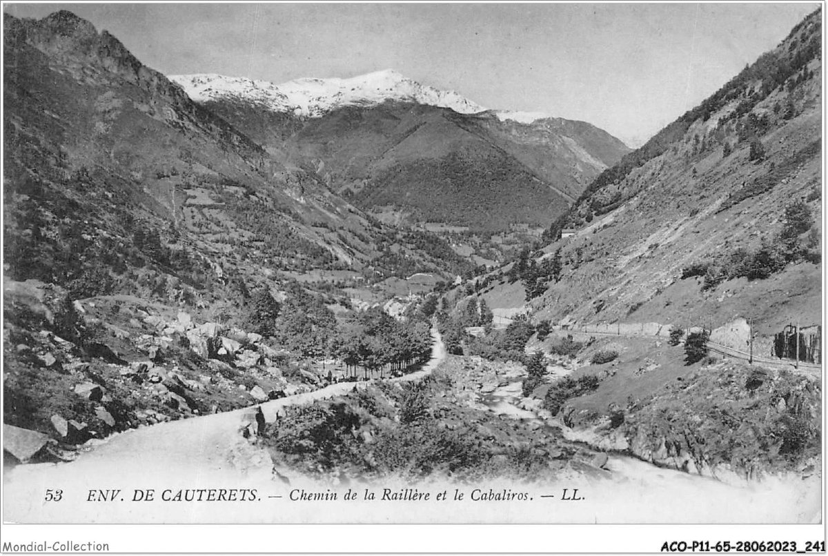  Blanche Odin(1865 - 1957) Cauterets Vallon Du Lutour Pyrénées Watercolor Signed/localized 17x26-photo-4