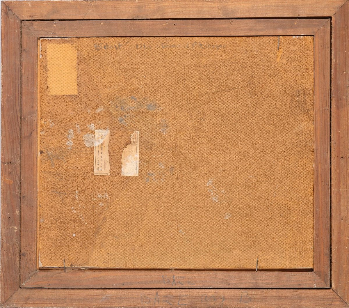 Paul BAZE (Paris 1901 -  Cambo 1985) La côte depuis Bidart - Pays basque - HSP 46 x 54,5 cm-photo-4