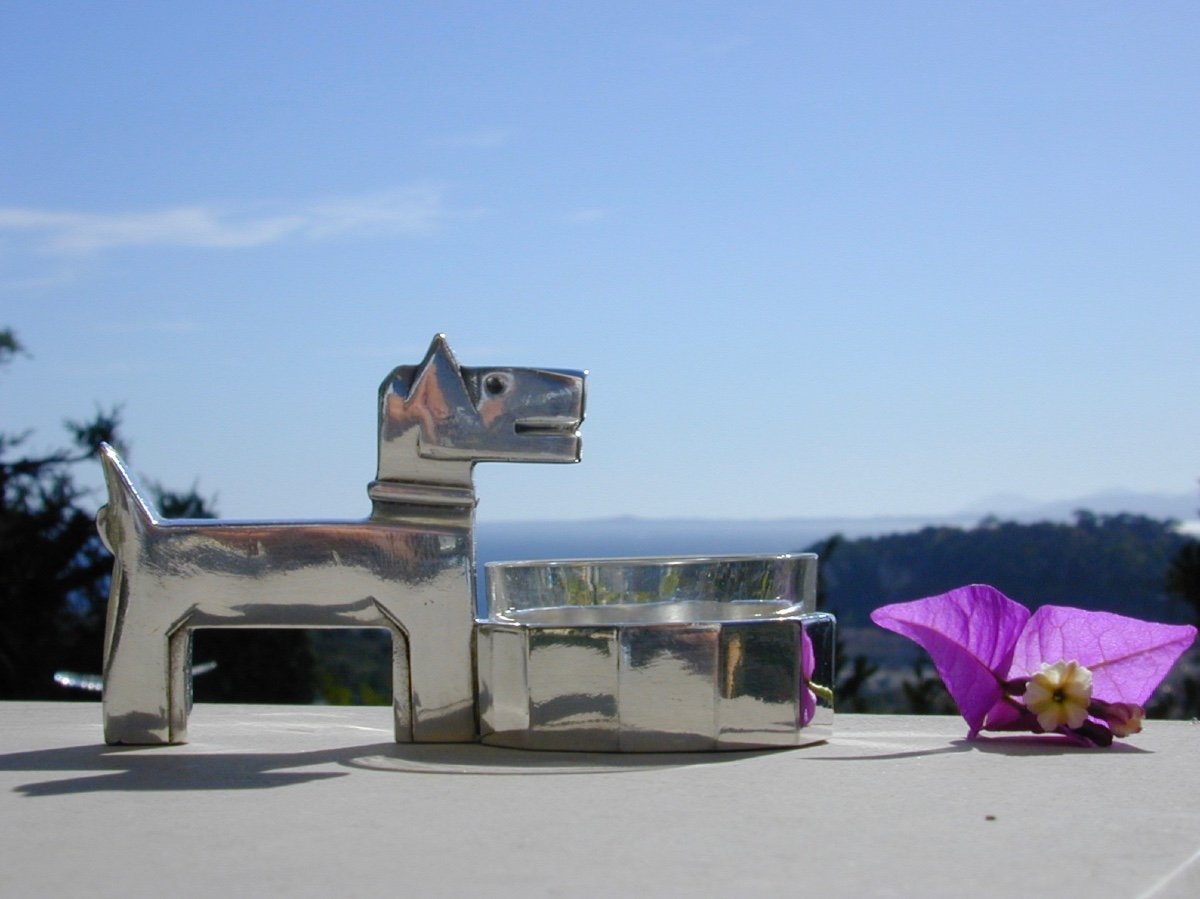 Salières Gallia Christofle Art Déco -photo-1